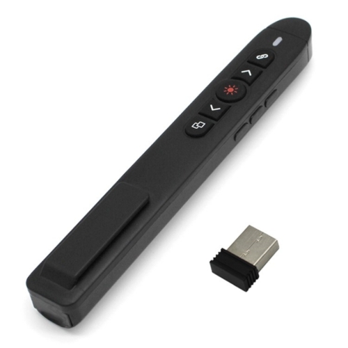 

T5-H-A With Volume Control Laser Pointer 2.4G Wireless Presenter Remote Office Presentation