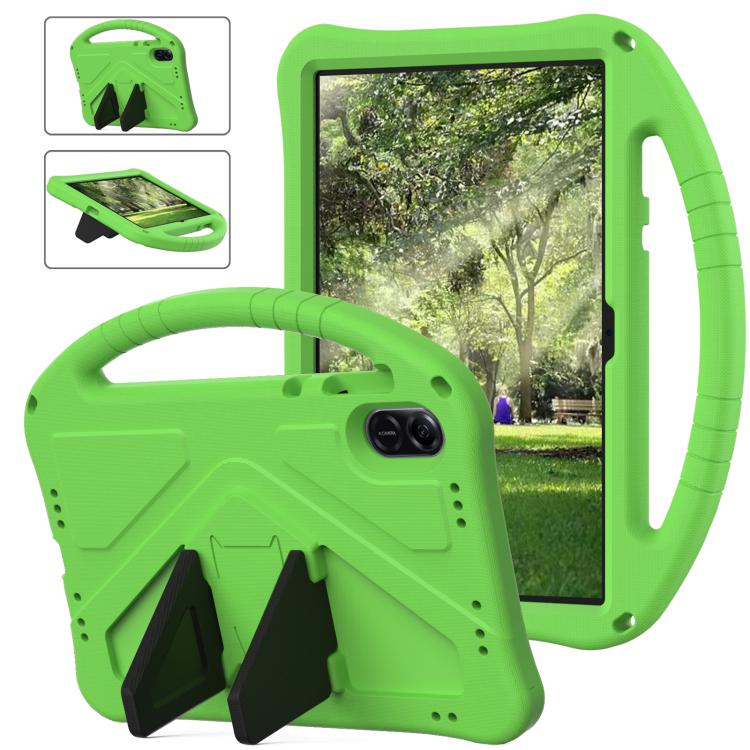 

For Honor Pad X8a EVA Shockproof Tablet Case with Holder(Green)