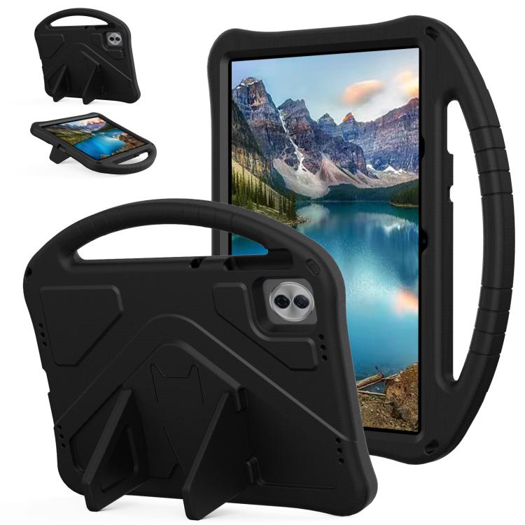 

For Honor Pad 10 2025 EVA Shockproof Tablet Case with Holder(Black)