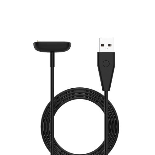 For Fitbit Charge 6 USB Port Smart Watch Charging Cable with Reset Key, Length:50cm smart sensing mouse cat toys interactive electric stuffed toy cat teaser self playing usb charging kitten mice toys for cats pet