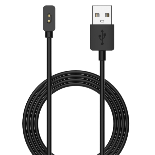 For Xiaomi Smart Band 8 Active Smart Watch Charging Cable, Length:60cm(Black) baseus pudding series 100w type c to type c fast charging data cable length 1 2m white