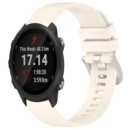 Correa de reloj de silicona para Garmin Forerunner 245 Music