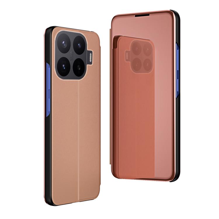 For Xiaomi 17T Pro 5G Plated Mirror Horizontal Flip Leather Phone Case with Holder(Rose Gold) — купить у Sunsky-online WW
