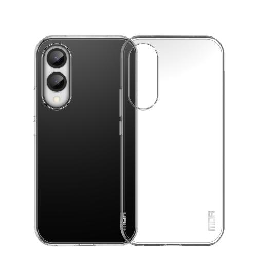 

For Samsung Galaxy S25 Edge 5G MOFI Ming Series Ultra-thin TPU Phone Case(Transparent)