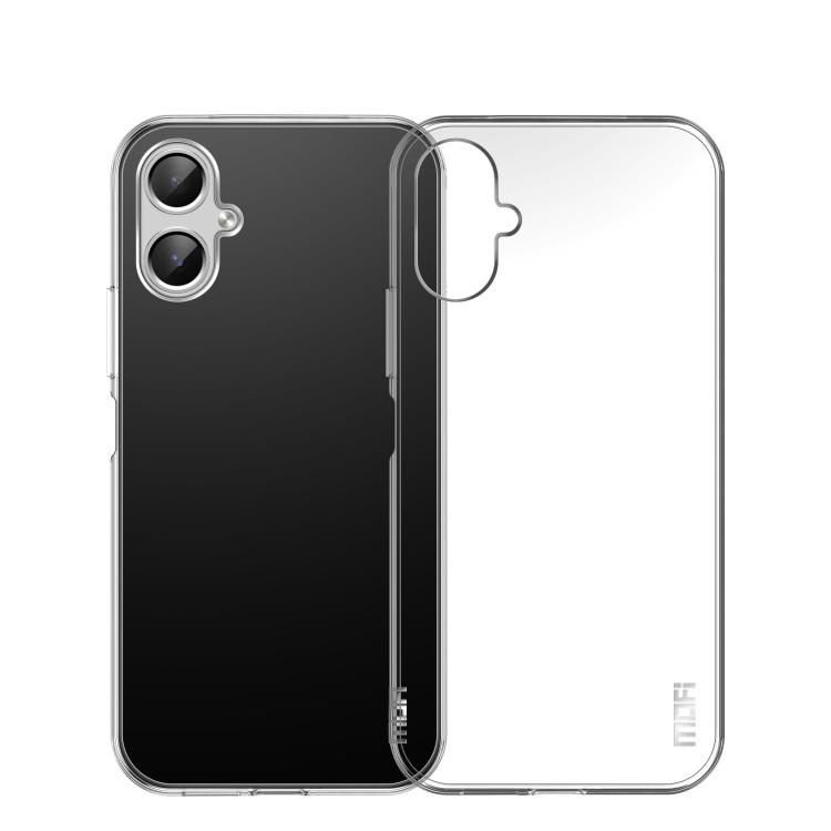 

For Samsung Galaxy A07 4G MOFI Ming Series Ultra-thin TPU Phone Case(Transparent)