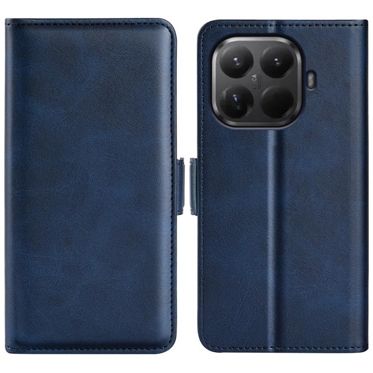 

For Xiaomi 17T Dual-side Magnetic Buckle Horizontal Flip Leather Phone Case(Dark Blue)