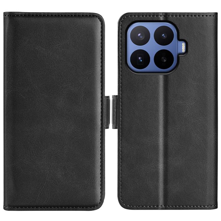 For Xiaomi 17T Pro 5G Dual-side Magnetic Buckle Horizontal Flip Leather Phone Case(Black)