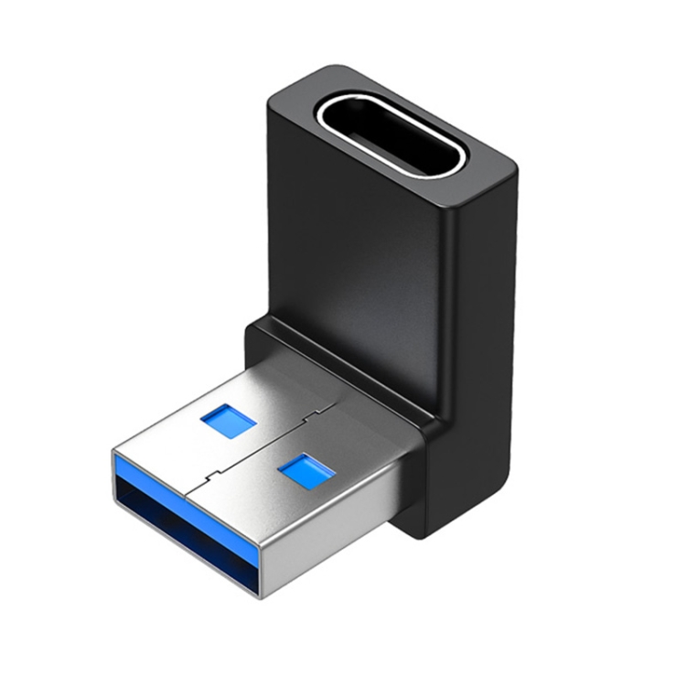 

ENKAY 90 Degree Right Angle USB 3.0 Male to Type-C Female Adapter Converter