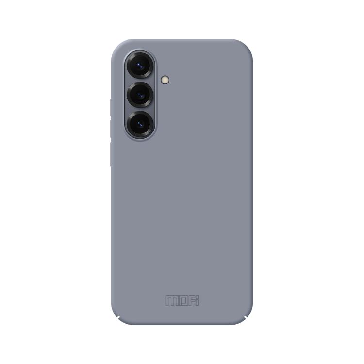 

For Samsung Galaxy S25+ 5G MOFI Qin Series Skin Feel All-inclusive PC Phone Case(Gray)