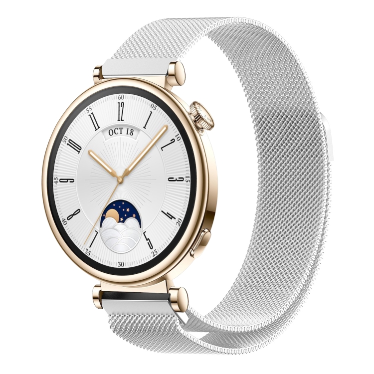 Discount huawei watch stainless steel with stainless steel mesh
