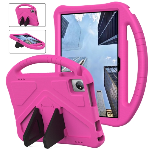 

For Blackview Tab 8 WiFi 10.1 2023 EVA Shockproof Tablet Case with Holder(Rose Red)