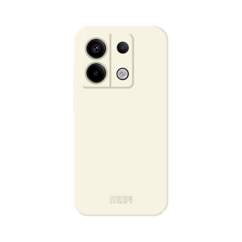 

For Xiaomi Redmi Note 13 MOFI Qin Series Skin Feel All-inclusive PC Phone Case(Beige)