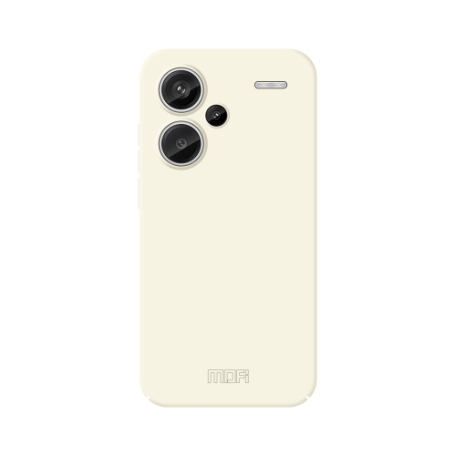 

For Xiaomi Redmi Note 13 Pro+ MOFI Qin Series Skin Feel All-inclusive PC Phone Case(Beige)