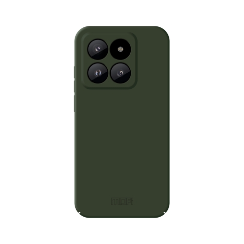 

For Xiaomi 14 Pro MOFI Qin Series Skin Feel All-inclusive PC Phone Case(Green)