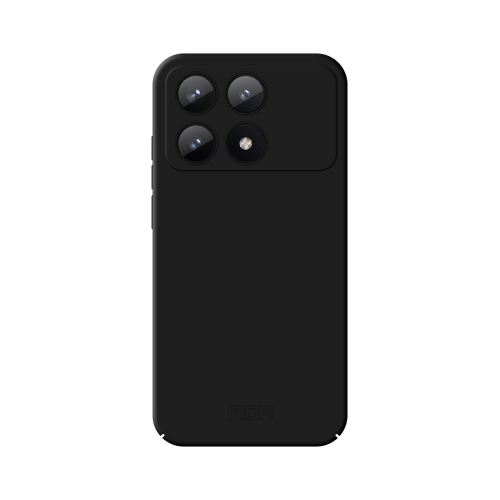 

For Xiaomi Redmi K70E MOFI Qin Series Skin Feel All-inclusive PC Phone Case(Black)
