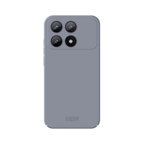 

For Xiaomi Redmi K70E MOFI Qin Series Skin Feel All-inclusive PC Phone Case(Gray)