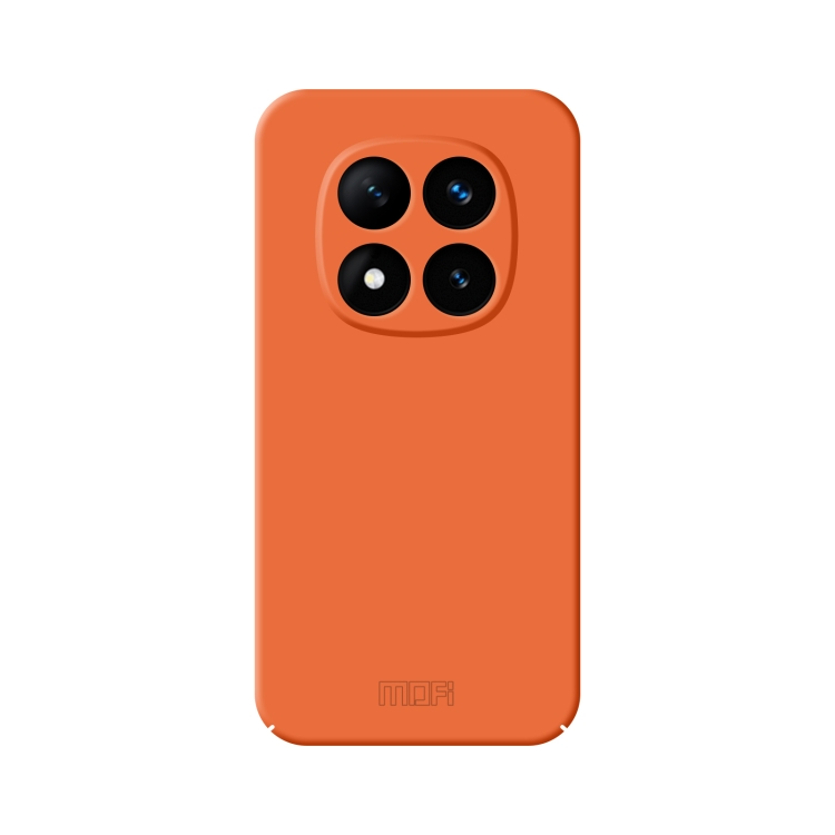 

For Xiaomi Redmi Note 14 Pro+ 5G MOFI Qin Series Skin Feel All-inclusive PC Phone Case(Orange)
