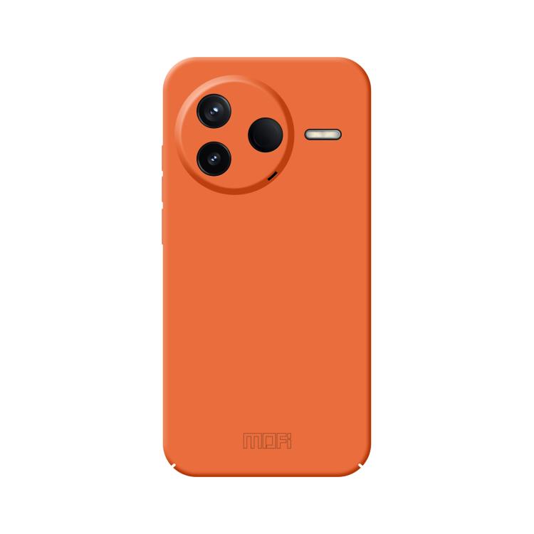 

For Xiaomi Redmi K80 MOFI Qin Series Skin Feel All-inclusive PC Phone Case(Orange)