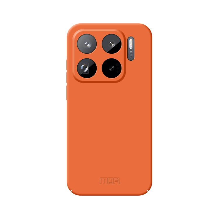 

For Xiaomi 15s Pro MOFI Qin Series Skin Feel All-inclusive PC Phone Case(Orange)