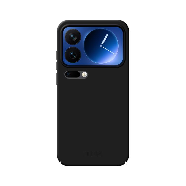 

For Xiaomi 17 Pro MOFI Qin Series Skin Feel All-inclusive PC Phone Case(Black)