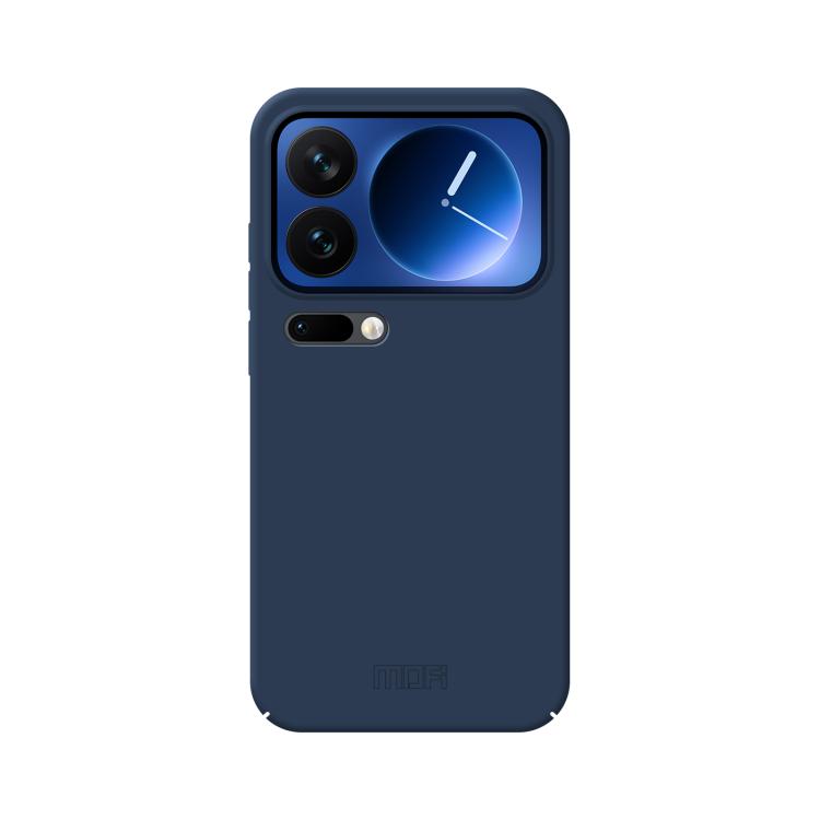 

For Xiaomi 17 Pro MOFI Qin Series Skin Feel All-inclusive PC Phone Case(Blue)