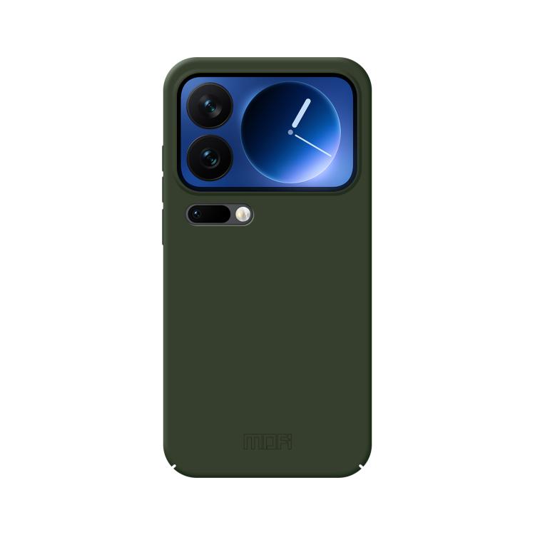 

For Xiaomi 17 Pro Max MOFI Qin Series Skin Feel All-inclusive PC Phone Case(Green)
