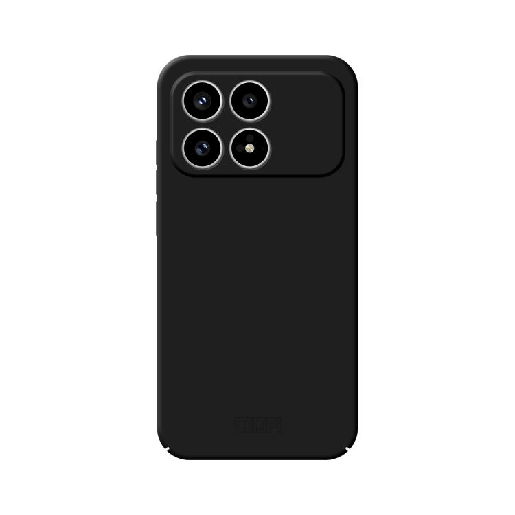 

For Redmi K90 / Poco F8 Pro MOFI Qin Series Skin Feel All-inclusive PC Phone Case(Black)