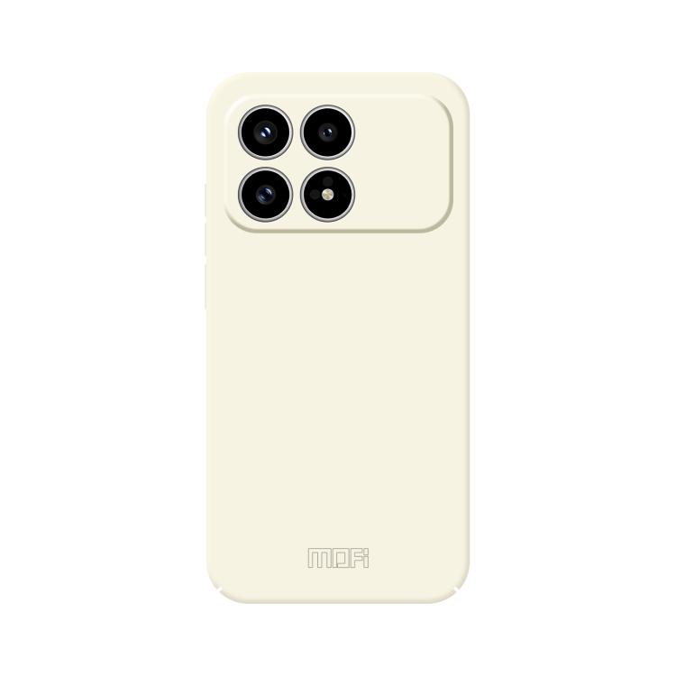 

For Redmi K90 / Poco F8 Pro MOFI Qin Series Skin Feel All-inclusive PC Phone Case(Beige)