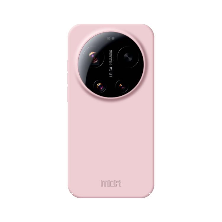 

For Xiaomi 17 Ultra MOFI Qin Series Skin Feel All-inclusive PC Phone Case(Pink)