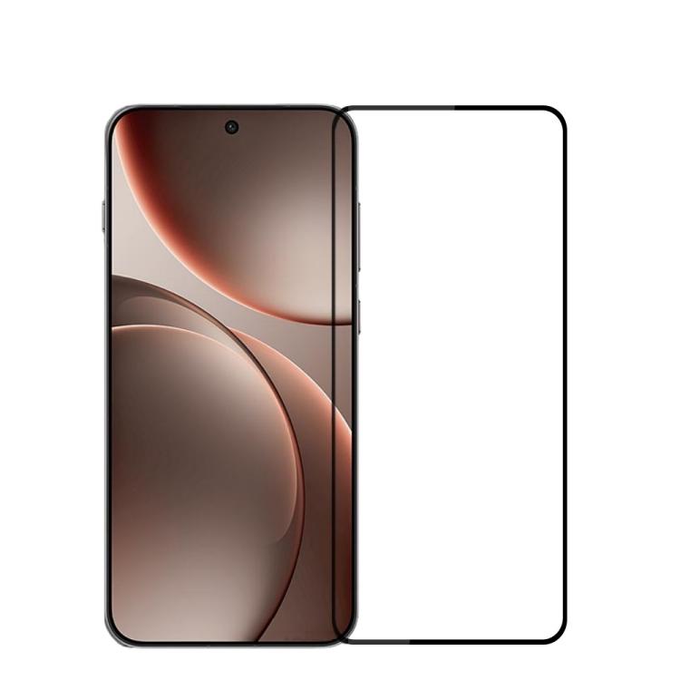 

For OPPO Find X9 / Honor Magic8 Unlock MOFI 9H 2.5D Full Screen Tempered Glass Film(Black)