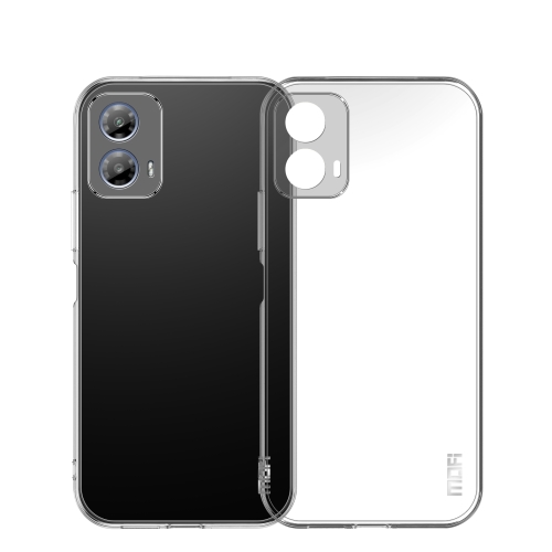 

For Motorola Moto G34 MOFI Ming Series Ultra-thin TPU Phone Case(Transparent)