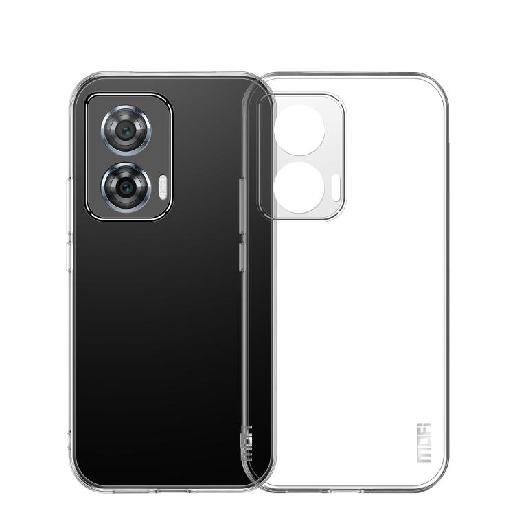 

For Motorola Moto G96 MOFI Ming Series Ultra-thin TPU Phone Case(Transparent)