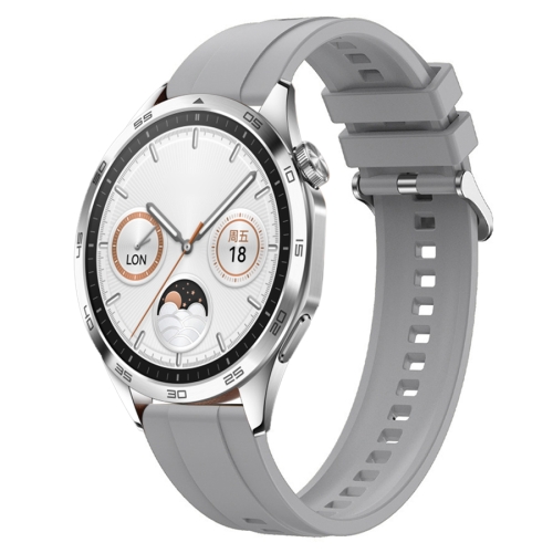 Para Huawei Watch GT4 46 mm Patrón de neumático Correa de reloj de silicona  con hebilla