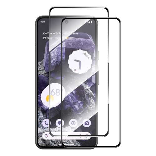 

For Google Pixel 8 2pcs ENKAY Hat-Prince Full Glue High Aluminum-silicon Tempered Glass Film