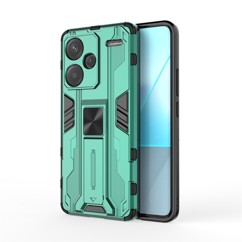 

For Redmi Note 13 Pro+ Supersonic Armor PC Hybrid TPU Phone Case(Green)