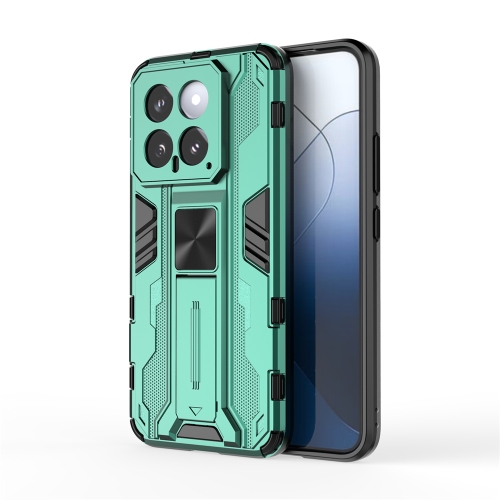 

For Xiaomi 14 Supersonic Armor PC Hybrid TPU Phone Case(Green)