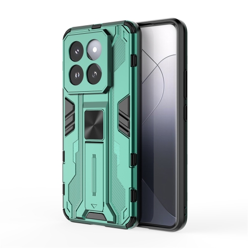 

For Xiaomi 14 Pro Supersonic Armor PC Hybrid TPU Phone Case(Green)