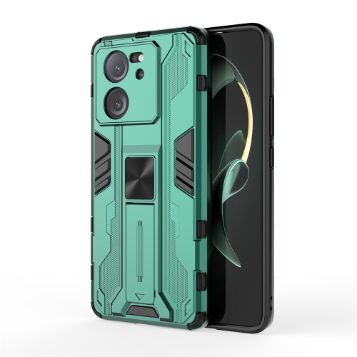 

For Xiaomi 13T Supersonic Armor PC Hybrid TPU Phone Case(Green)