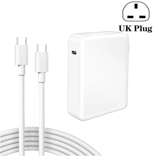 

PD3.1 140W USB-C PD Laptop Power Adapter + 2m 5A USB-C to USB-C Data Cable UK Plug