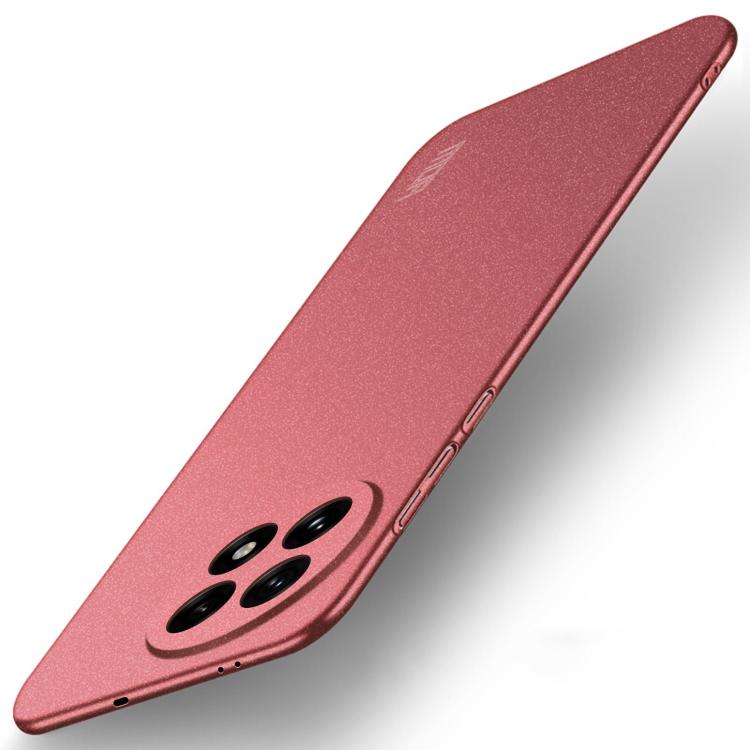 

For OnePlus Ace 5 / 5 Pro MOFI Fandun Series Frosted PC Ultra-thin All-inclusive Phone Case(Red)