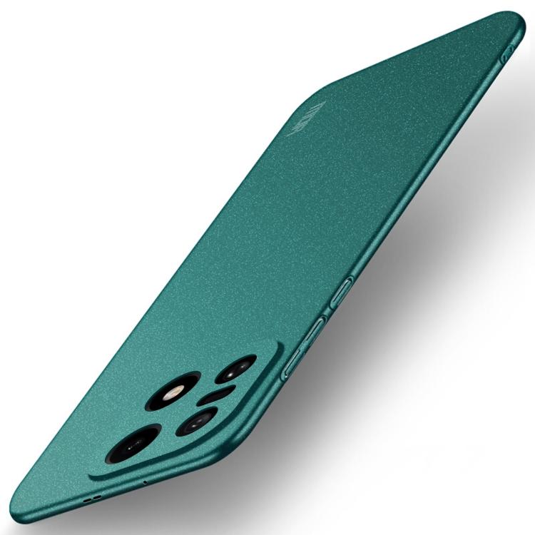 

For OnePlus 15 MOFI Fandun Series Frosted PC Ultra-thin All-inclusive Phone Case(Green)