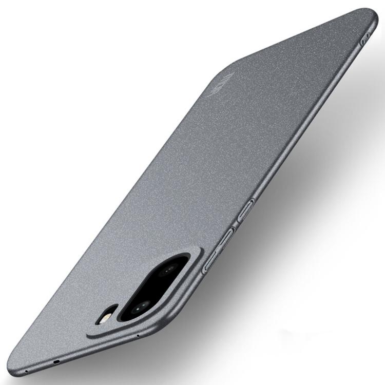 For OnePlus Ace 6 / Ace 6T / 15R MOFI Fandun Series Frosted PC Ultra-thin All-inclusive Phone Case(Gray)