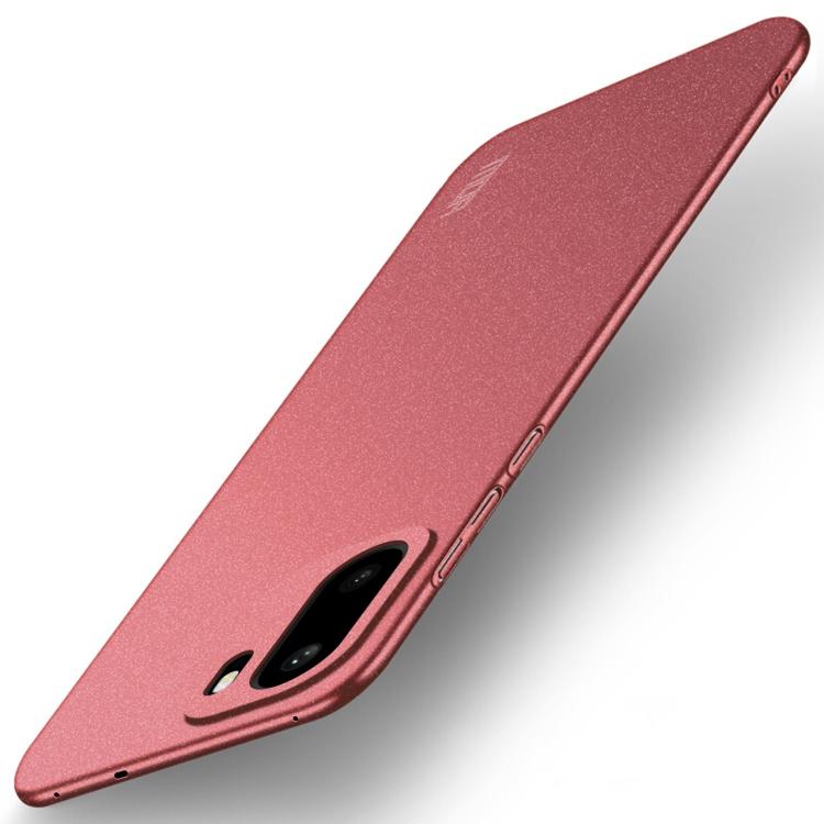 

For OnePlus Ace 6 / Ace 6T / 15R MOFI Fandun Series Frosted PC Ultra-thin All-inclusive Phone Case(Red)