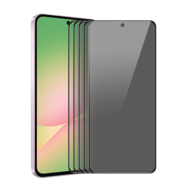 

For Samsung Galaxy A37 / A57 5pcs ENKAY Hat-Prince 28 Degree Anti-peeping Privacy Tempered Glass Film