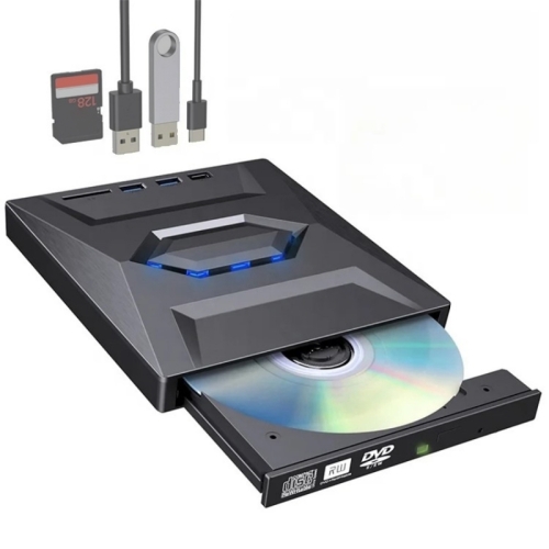 

B21-Y 3.0 USB External Mobile Multi-Function 5-in-1 Laptop Type-C DVD Recorder Optical Drive