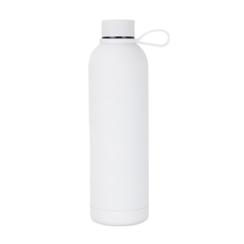 

JUNSUNMAY Candy Colored Coating 304 Stainless Steel Water Vacuum Bottle, Capacity:350ml(White)