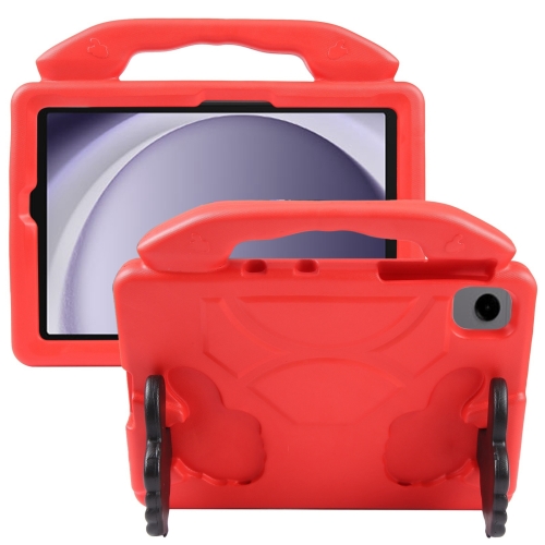 

For Samsung Galaxy Tab A9+ 10.95 2023 Thumb Bracket EVA Shockproof Tablet Case(Red)