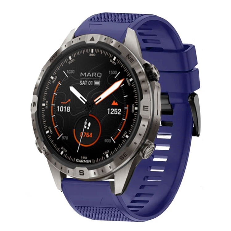 Dành cho Garmin MARQ Adventurer Gen 22mm Dây đeo đồng hồ silicon