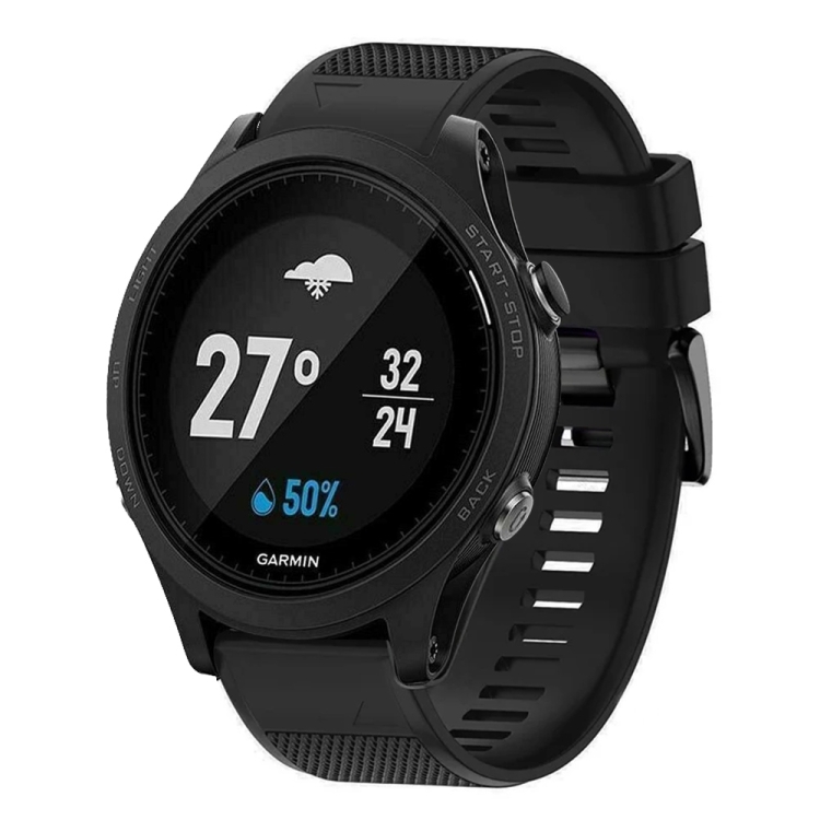 For Garmin Forerunner 935 Quick Release 22mm Silicone Watch Band