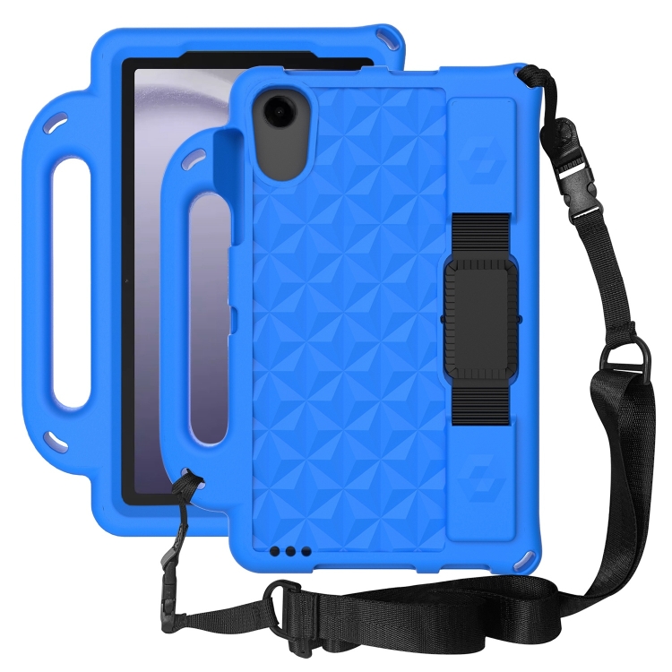 

For Samsung Galaxy Tab A9 8.7 Diamond Series EVA Shockproof Sleeve Tablet Case(Blue)